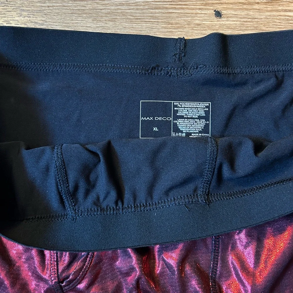 Intimo Shiny Red Boxer Briefs - Picture 2 of 3